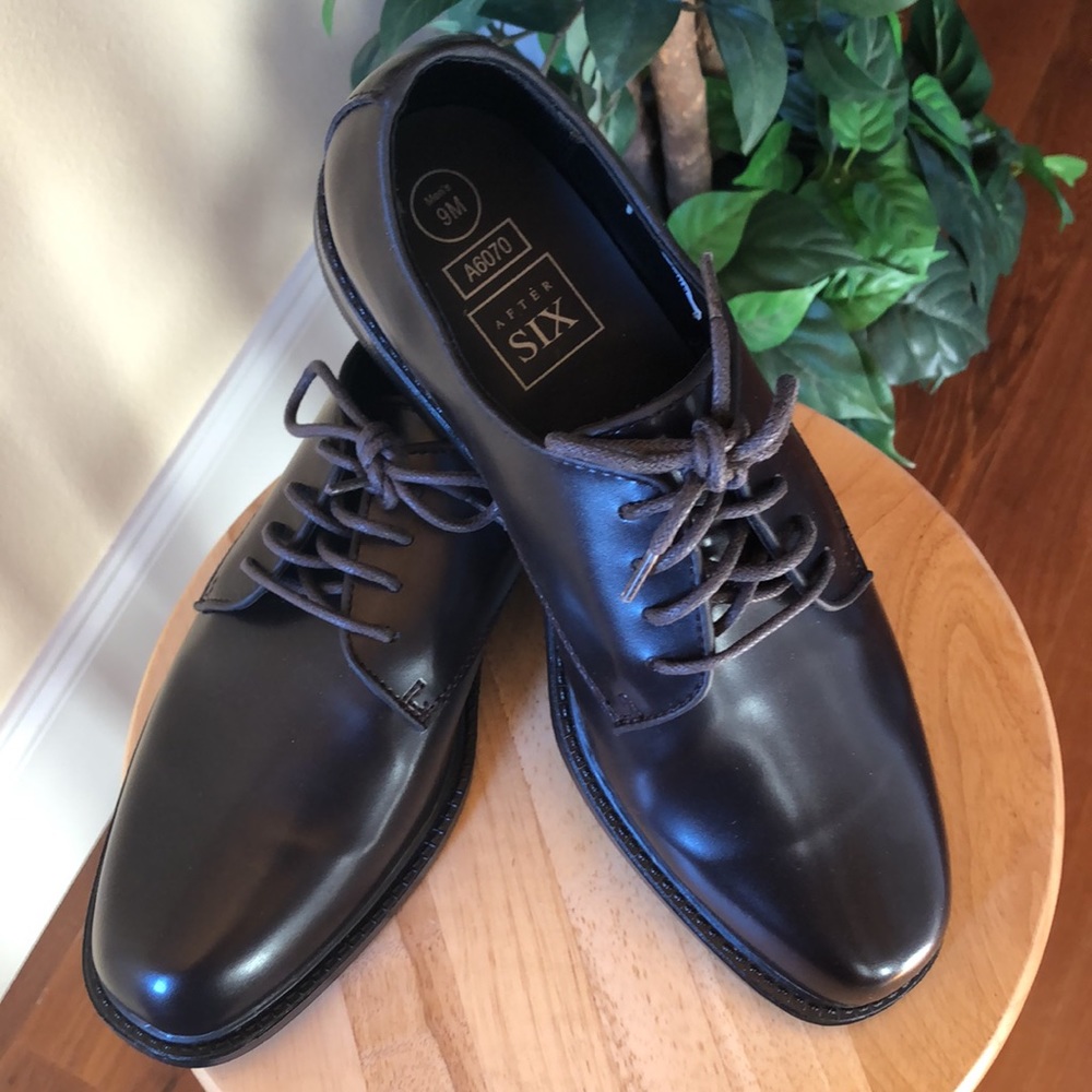 Mens After Six Brown Dress Shoes 👞